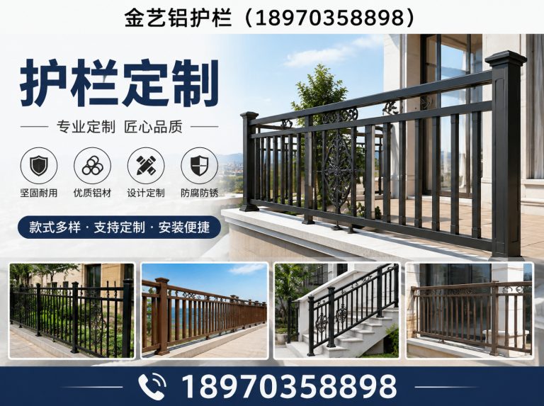 江西铝合金护栏展示图